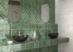 azulejos verde